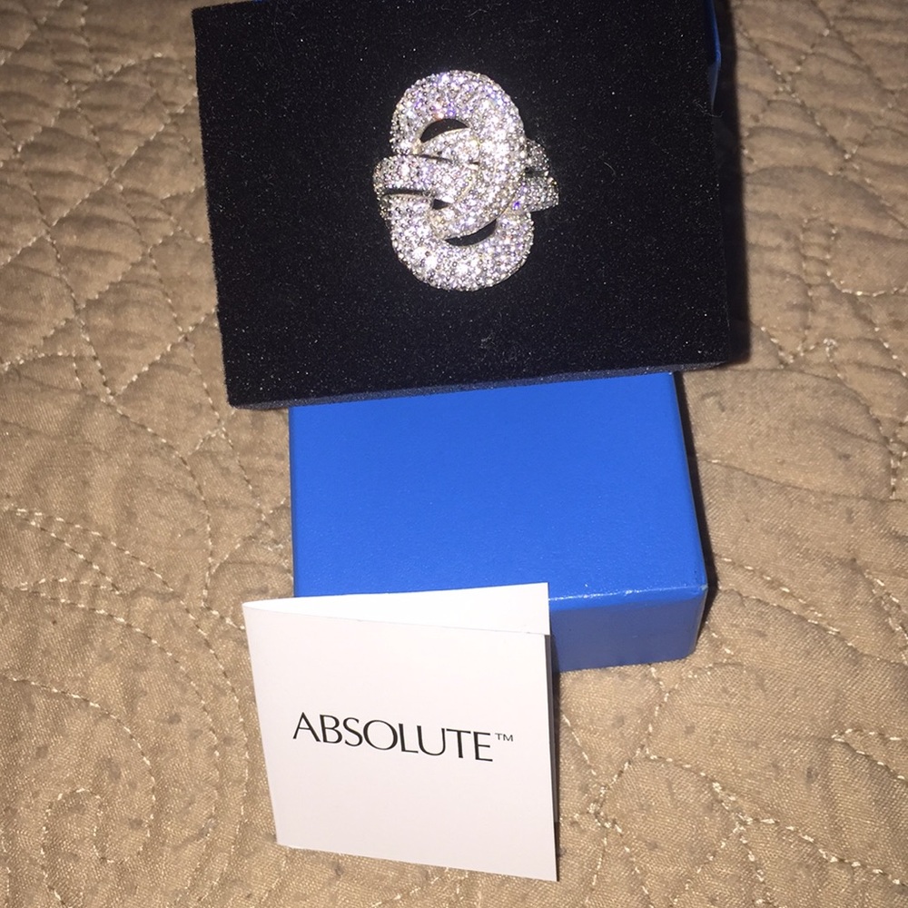 Absolute knot ring 925 silver